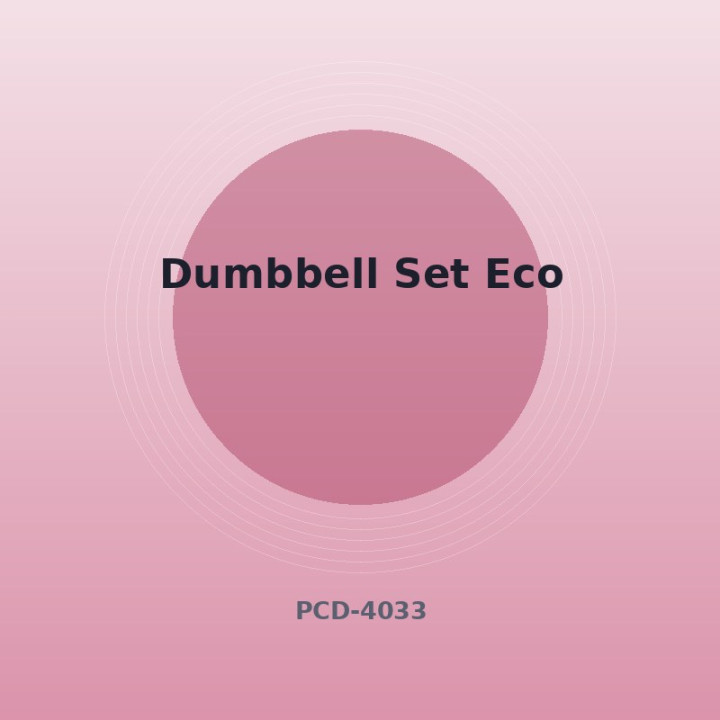 Set d'haltères Éco